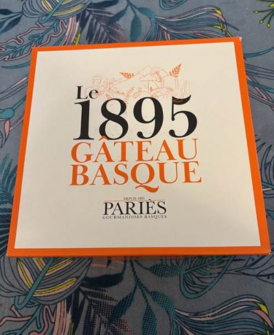 Le 1895 - Gâteau Basque - Maison Pariès